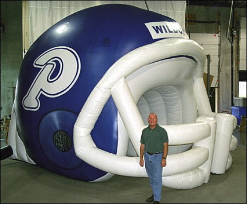 Sports Related Inflatables 14' helmet